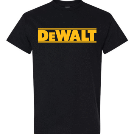 dewalt logo t-shirt unisex workwear tee inspired by DeWalt tools