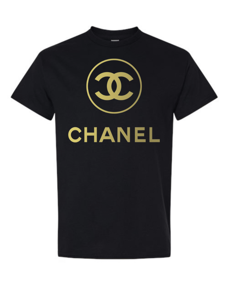 chanel inspired t-shirt luxe unisex fashion tee