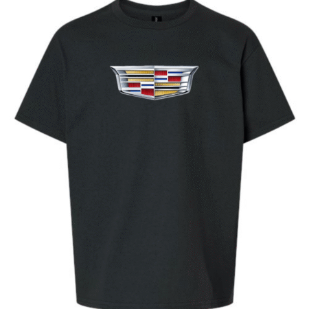 youth Cadillac logo t-shirt kids luxury car fan tee