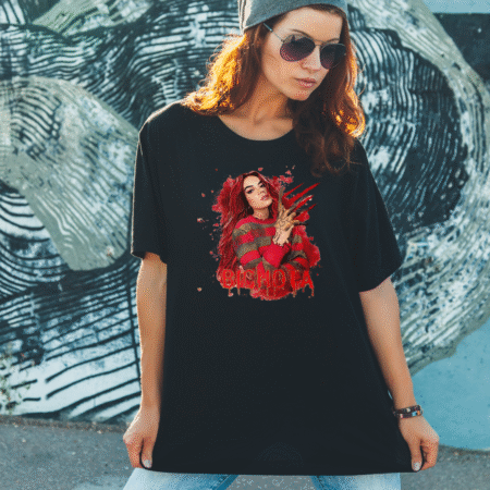 bichota horror t-shirt slasher-inspired latina streetwear
