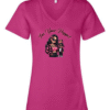 chola v-neck t-shirt I'm Your Puppet graphic tee for women