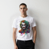joker street art t-shirt dark clown graphic unisex tee