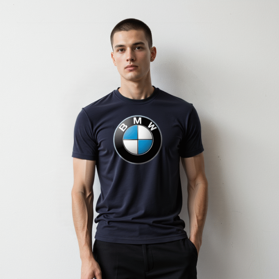 bmw logo t-shirt classic German car enthusiast tee
