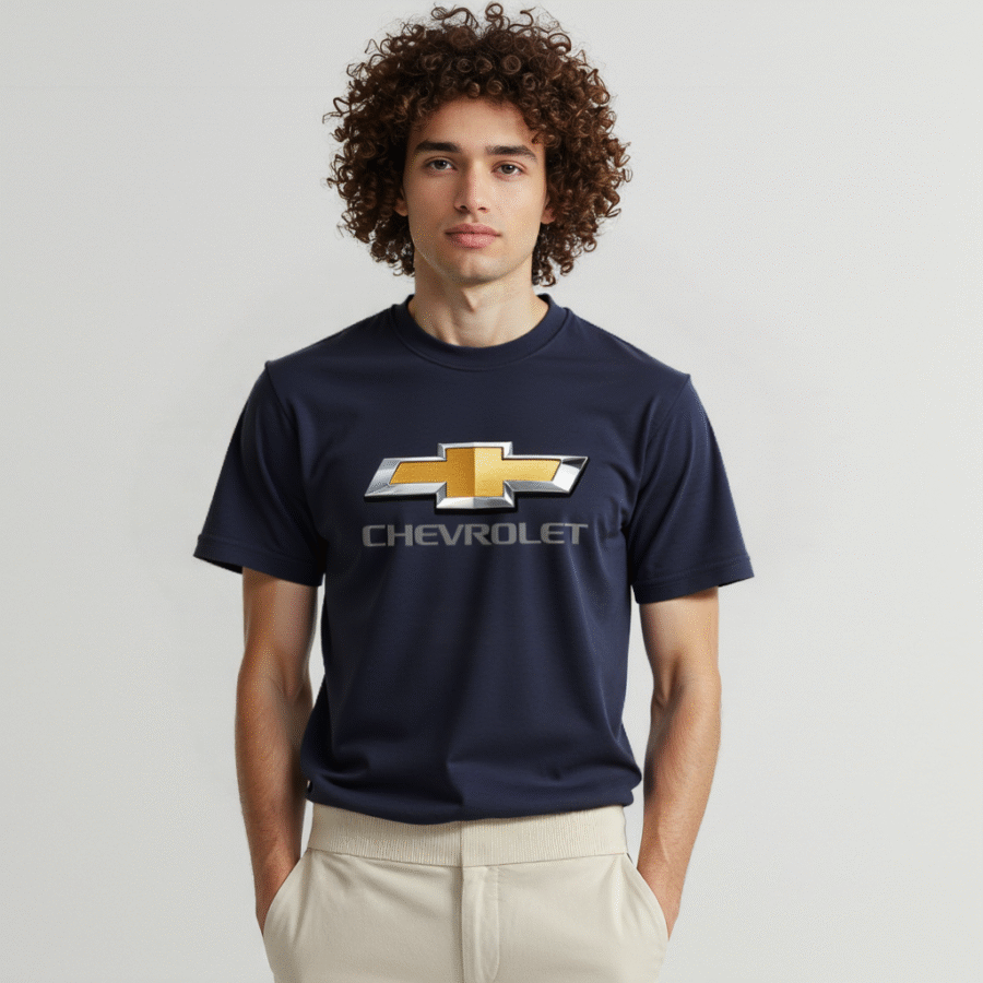 Chevrolet logo t-shirt classic bowtie graphic tee for Chevy fans