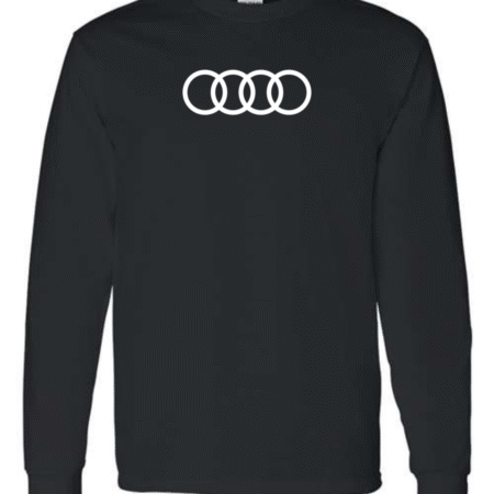 Classic Audi Rings Men's Long Sleeve Shirt