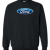ford logo sweatshirt unisex blue oval crewneck for muscle car fans