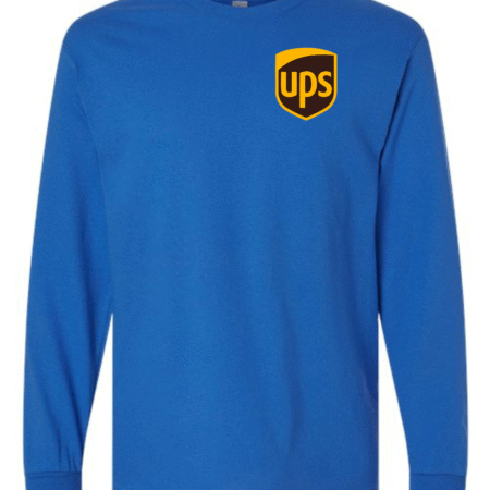 Classic UPS Logo Men's Long Sleeve Shirt