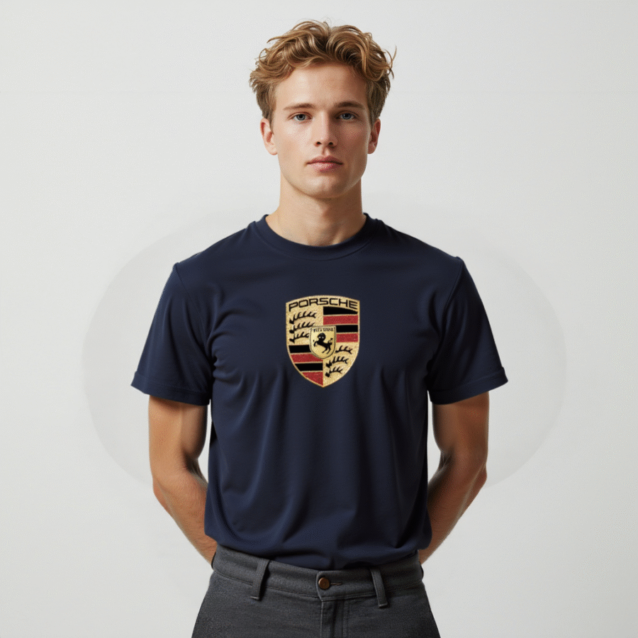 porsche logo t-shirt – unisex German car enthusiast tee