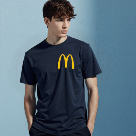 mcdonalds logo t-shirt golden arches streetwear unisex tee