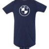 bmw baby onesie Bella Canvas motorsport infant bodysuit