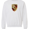 porsche logo sweatshirt crewneck with Porsche crest