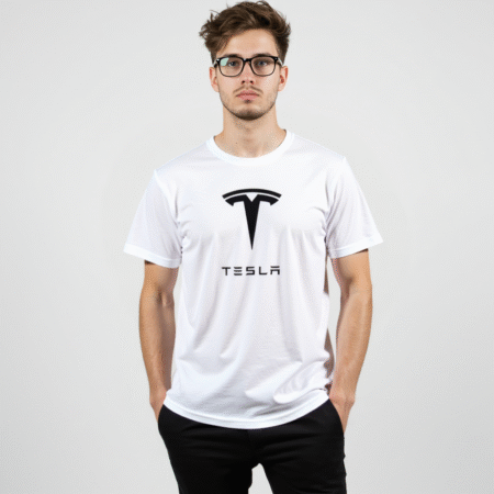 Tesla Logo Men’s T-Shirt