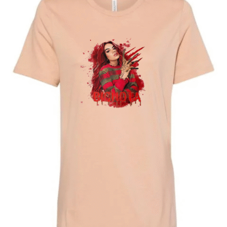 Bichota Slash Graphic Women's Crewneck T-Shirt Bella+Canvas