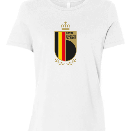 Royal Belgian FA Logo Women's Crewneck  Bella+Canvas T-Shirt
