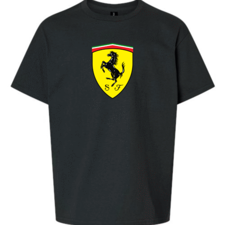 Youth Ferrari Logo T-Shirt