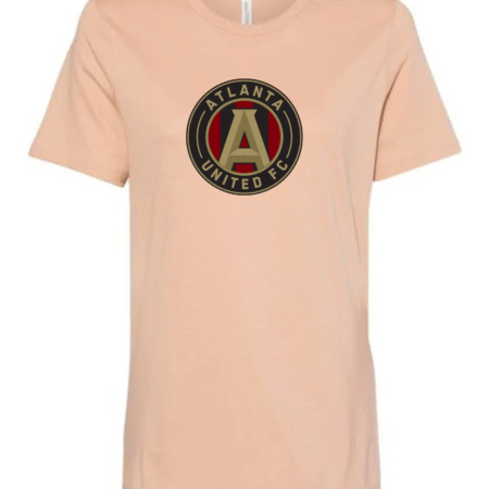 Atlanta United FC Logo Women's Crewneck T-Shirt Bella+Canvas