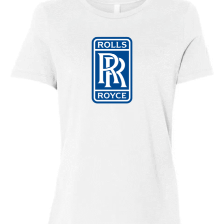 Rolls-Royce Logo Women's Crewneck T-Shirt Bella+Canvas