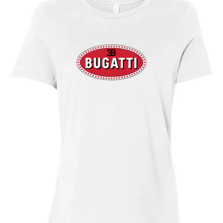 Bugatti Logo Women's Crewneck T-Shirt Bella+Canvas