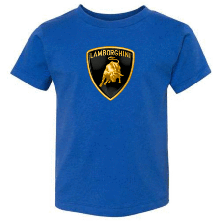 Classic Lamborghini Logo Toddler T-Shirt