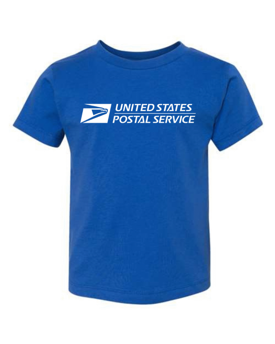 usps logo toddler t-shirt classic postal eagle tee for toddlers