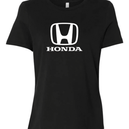 Honda Logo Women's Crewneck Bella+Canvas T-Shirt