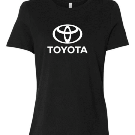 Toyota Logo Women's Crewneck Bella+Canvas T-Shirt