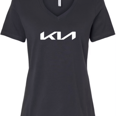 KIA Logo Bella Canvas Women’s V-Neck T-Shirt