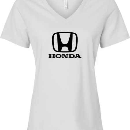 Honda Logo Bella Canvas Women’s V-Neck T-Shirt