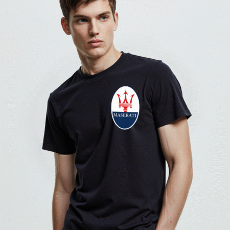 Maserati Logo Men’s T-Shirt