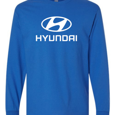 Classic Hyundai Logo Men's Long Sleeve T-Shirt