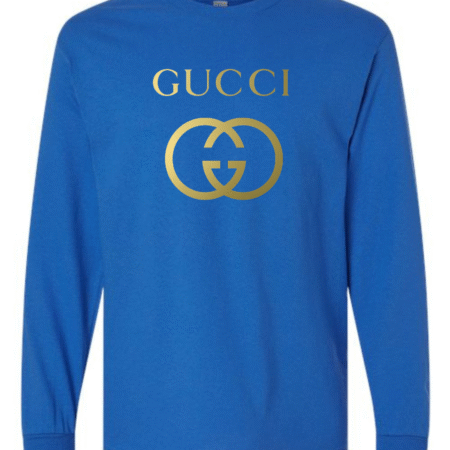 Classic Gucci Logo Men's Long Sleeve T-Shirt
