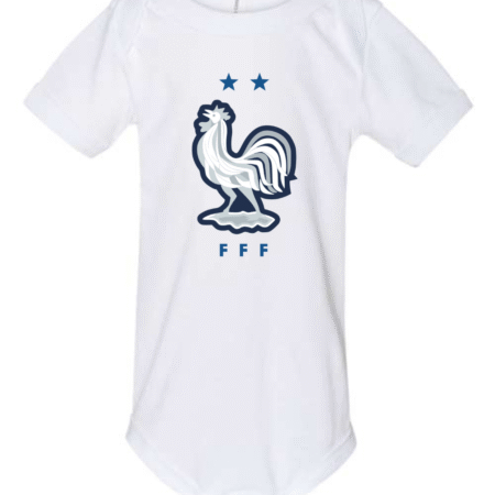 France FFF Rooster Logo Infant Bodysuit
