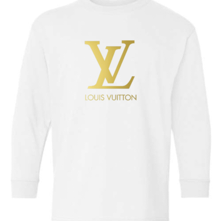Louis Vuitton Logo Youth Long Sleeve T-Shirt