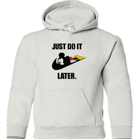 Just Do It Later Youth Hoodie