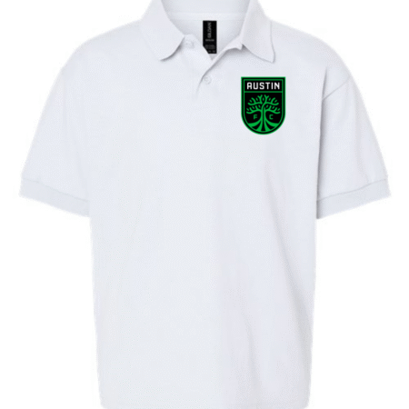 Austin FC Logo Youth Polo Shirt