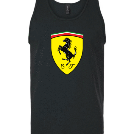 Classic Ferrari Logo Men's Tank Top