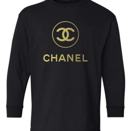 Chanel Logo Youth Long Sleeve T-Shirt
