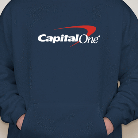 Classic Capital One Logo Unisex Pullover Hoodie