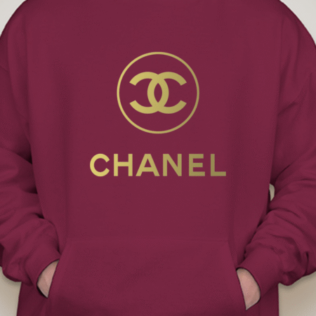 Classic Chanel Logo Unisex Pullover Hoodie