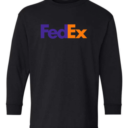FedEx Logo Youth Long Sleeve T-Shirt