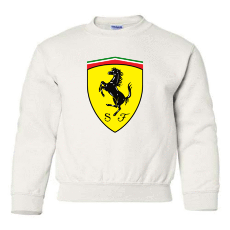 Ferrari Logo Youth Sweatshirt