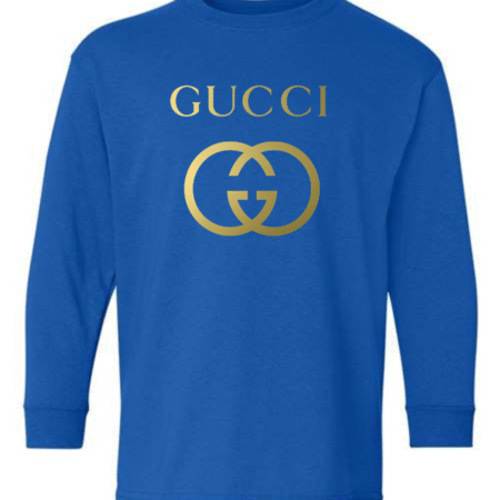 Gucci Logo  Youth Long Sleeve T-Shirt