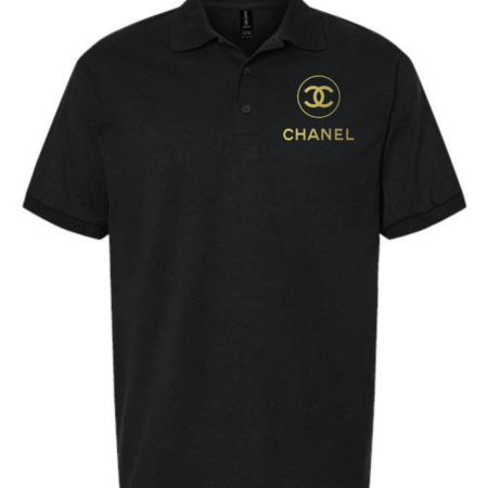 Luxury Chanel Logo Men’s Polo Shirt
