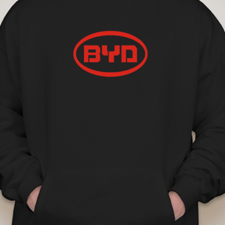 Classic BYD Logo Unisex Pullover Hoodie