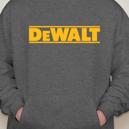 Classic DEWALT Logo Unisex Pullover Hoodie