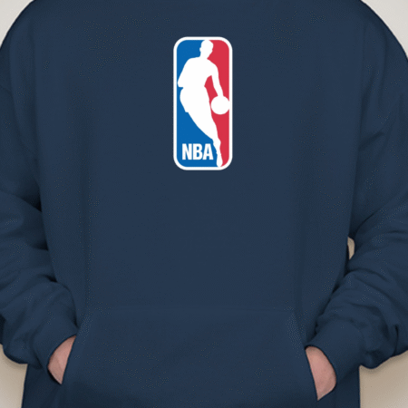 Classic NBA Logo Unisex Pullover Hoodie