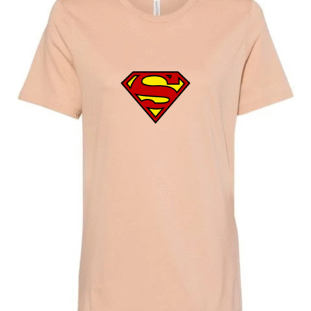 Superhero Shield Women's Crewneck T-Shirt Bella+Canvas