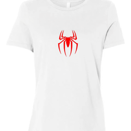 Red Spider Logo Women's Crewneck T-Shirt Bella+Canvas