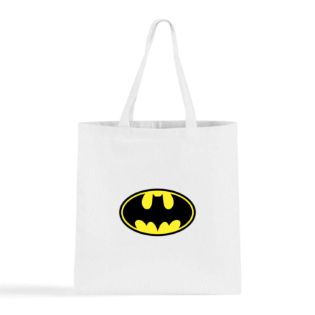 Batman Logo Canvas Tote Bag