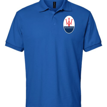 Classic Maserati Logo Men’s Polo Shirt